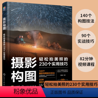 [正版]赠视频教程 摄影构图 轻松拍美照的230个实用技巧 零基础新手小白入门摄影构图技法实战技巧工具书 建筑花卉飞鸟