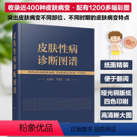 [正版] 皮肤性病诊断图谱 张建名 李海英 收录近400种皮肤病变 1200多幅彩图 皮肤病专业医师其他专业医师医学