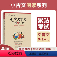 [正版]小古文启蒙 小学文言文阅读与训练 漫画图解附音频朗读 文言文快速入门 3-6年级小升初衔接 有声伴读 走进小古