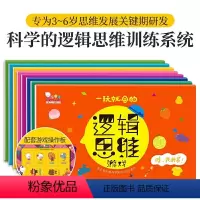 全8册 [正版]央视网一玩就会的逻辑思维游戏绘本幼儿智力开发益智启蒙专注力一年级中班大班儿童3-6岁数学思维逻辑游戏训练