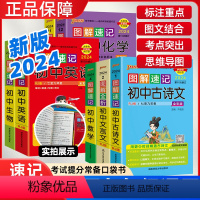 [英语专项提升 5本套]小黑本+语法+短语+同步+单科 初中通用 [正版]图解速记初中语文数学英语物理化学生物地理历史道