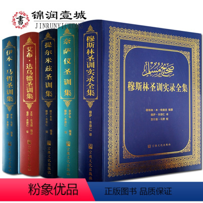 [正版]伊斯兰教五大部圣训集汉译本套装五册 穆斯林圣训实录 艾布达乌德圣训集 奈萨仪圣训集 提尔米兹圣训集 伊本马哲圣