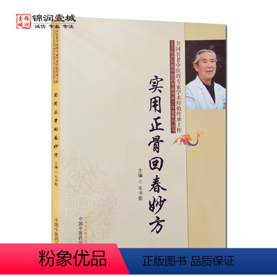 [正版]实用正骨回春妙方 毛书歌主编 毛天东老中医药专家传承工作室系列丛书 中国中医药出版社
