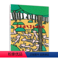 单本全册 [正版]今天运气怎么这么好 宫西达也 情商教育 分享 自私 有趣 绘本剧 品格培养 社交培养 大灰狼 小猪 我