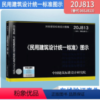 [正版]2021年新图示 20J813民用建筑设计标准图示代替06SJ813图集