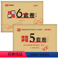 中学教资3科[初中语文]绝密押题5套卷 [正版]库课2024年教师证资格考试绝密押题6套卷中学小学幼儿园笔试历年真题库试