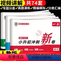 [语文+数学+英语]小升初冲刺新卷(加赠学而思网校阅读体验包) 小学升初中 [正版]小升初冲刺 新卷 语文数学英语人教