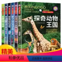 [正版]中国少儿探秘百科全套6册探奇动物王国海洋奥秘恐龙灭绝兵器奇趣植物大揭秘中国儿童的十万个为什么青少年百科全书小学
