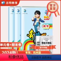数学(省版) 六年级下 [正版]直营2024版 奔跑吧期末六年级数学下册人教版R 奔跑吧试卷6年级下册数学考前冲刺单元专