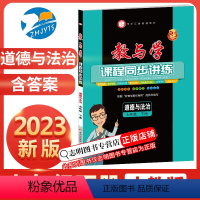 道德与法治(人教版) 七年级/初中一年级 [正版]直营2023新版 教与学课程同步讲练七年级下册道德与法治人教版 教与学