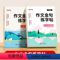 [全套2册]作文金句练字帖(好记性不如烂笔头) 小学通用 [正版]时光学作文金句练字帖3-6年级满分作文练字帖小学生字帖