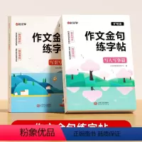 [全套2册]作文金句练字帖(好记性不如烂笔头) 小学通用 [正版]时光学作文金句练字帖3-6年级满分作文练字帖小学生字帖