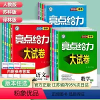 语文[人教]给力大试卷 八年级下 [正版]2024春亮点给力大试卷七年级下册八年级下册九年级下数学语文英语物理化学8下七