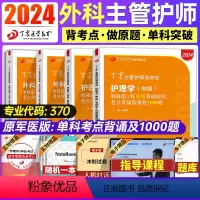 [正版]2024丁震外科护理学中级单科主管护师历年真题原军医丁震主管护师中级2024年护理学护师备考2024护师人