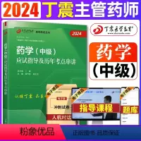 [正版]电子版2024中级药师丁震药学中级应试指导及历年考点串讲2024年药学中级主管药师原军医版药学中级职称用书主管