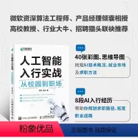 [正版]全新 人工智能入行实战:从校园到职场 9787115608949