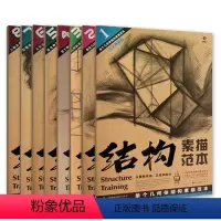 [正版]书籍 结构素描范本1-8册素描范本黄金典藏版美术高考丛书精品临摹(邱涛素描静物)/精品临摹丛书