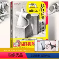 [正版]素描入门自学零基础 从几何体到静物 临摹 零基础自学 铅笔绘画基础教程 诀窍 技法 结构 美术考试书