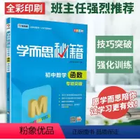 数学函数专项突破 [正版] 秘籍 初中数学函数专项突破 8年级/9年级/中考数学复习资料初中必刷题小题狂做教辅完全解读