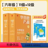 小学语文阅读与写作11级+12级 小学六年级 [正版]学而思秘籍智能教辅小学语文阅读与写作 11级+12级(智能教辅)