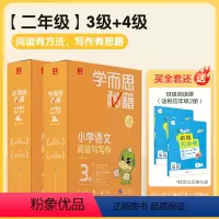 小学语文阅读与写作3级+4级 小学二年级 [正版]学而思秘籍智能教辅小学语文阅读与写作 3级+4级