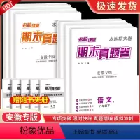 [安徽专版]语文RJ 七年级下 [正版]2023名校课堂期末真题卷初中七年级八年级下册安徽专版语文数学英语物理道德与法治