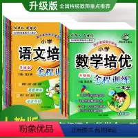 [语文+数学]人教版2本 小学一年级 [正版]小学语文数学培优全程训练一本全 小学生一二三四五六年级上下册奥数思维训练举