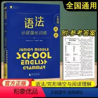 语法分层训练 七年级/初中一年级 [正版]蓝皮英语系列七年级语法分层强化训练全国版 初一语法培优提升专项训练必刷辅导书