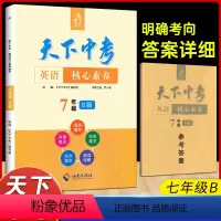 七年级B版 七年级/初中一年级 [正版]天下中考英语核心素养提升七年级B版海南出版社武汉初中英语核心素养提升初二7年级B