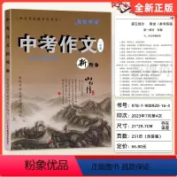 中考作文一本通 初中通用 [正版]2024新视角名校作业中考语文新题型考点强化训练武汉专版初中九年级中考作文一本通语文专