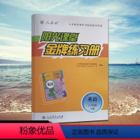 [正版]2020年使用人教版阳光课堂八年级下册英语同步训练初二新目标金牌练习册新版8 阳光课堂英语八年级下人教 阳光课