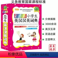 [正版]2020小学生英汉汉英词典工具书彩图版 全功能英文单词词语书涵盖词汇语法小词典三四五六年级英文双解英汉互译大全