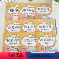 一年级同步+控笔套装(共九本) [正版]儿童控笔训练一二年级字帖幼儿练字拼音数字偏旁部首描红笔画笔顺练字帖成人初学者硬笔