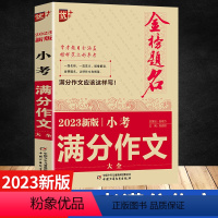 小考满分作文大全 小学通用 [正版]2023年新版金榜题名小考满分作文大全小学生满分作文小升初押题作文辅导 小学五六年级