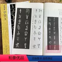 [正版]甲骨文 新书谱中国书法基础教程 高清原碑帖/基本笔画/基本结构/偏旁部首/简体旁注 成人初学者入门临摹鉴赏甲骨