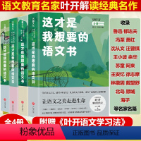 [4册]这才是我想要的语文书 高中通用 [正版]了不起的语文书全5册 叶开选编青少年课外阅读文学名家名作阅读与写作素材这