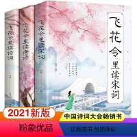 [正版]全套3册飞花令里读诗词唐诗宋词全集鉴赏辞典赏析中国文学古典浪漫诗词大会书籍 原文注释宋词三百首中小学生国学经典