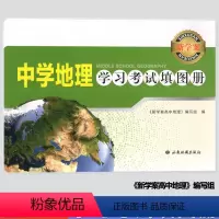 [正版]新学案 中学地理学习考试填图册 高中生填图 描图 绘图 掌握地理区域 比较区域差别 高中生地理升学复习参考资料