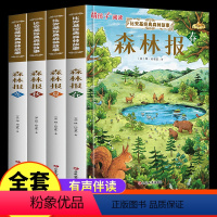 森林报春夏秋冬[4册]苏联 维.比安基 [正版]森林报春夏秋冬全四册 比安基著 四年级下册必读的课外书老师经典书目小学生