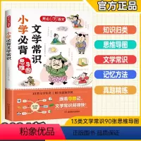 小学必背❤️文学常识 [正版]2024版小学必背文学常识思维导图彩图版1-6年级通用版语文基础知识大盘点文学常识大集结文