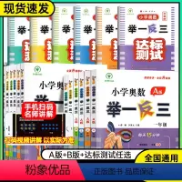 小学奥数(A版+B版)共2本 小学一年级 [正版]2023全新升级版一1二2三3四4五5六6年级小学数学奥数举一反三A+