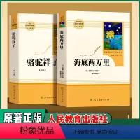 《西游记上+下册》人教版 [正版]人教版原著海底两万里和骆驼祥子老舍七年级下册必读课外书籍无删减完整版初一年级语文配套课