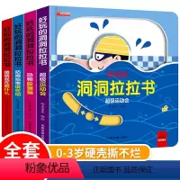 [正版]好玩的洞洞拉拉书 宝宝推拉机关洞洞书儿童0-1-2-3岁手指触摸书一岁半绘本两岁婴儿立体书籍幼儿启蒙益智早教书