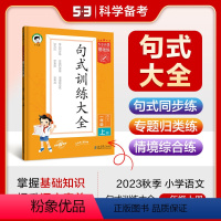 一年级 句式训练 上册 小学通用 [正版]句式训练大全一年级二年级三四五六年级语文53小学基础练小学生语文造句写话句式习