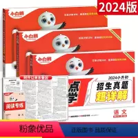 [尖子生 全面冲刺!476套]语数英 3本 小学通用 [正版]星空小升初真题卷语文数学英语万唯小升初必刷题人教版毕业总复