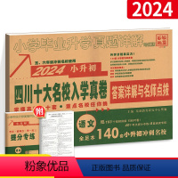 [正版]2024四川重点名校入学真卷语文四川十大名校招生真卷小学毕业升学真题详解成都小升初真题卷系统总复习专项训练必试