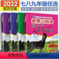 英语阅读训练 七年级/初中一年级 [正版]新黑马阅读七八九年级阅读理解训练英语语文现代文古诗文课外阅读同步组合专项训练新