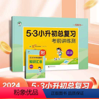 [正版]2024版53小升初总复习英语试卷系统总复习全套专项训练人教版小学毕业升学小学升初中模拟试卷资料5.3五三天天