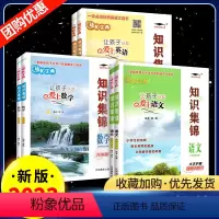 语文+数学+英语[全国通用] 知识集锦 [正版]2024新版培优宝典知识集锦语文数学英语知识大全全套任选小学重点知识集锦