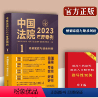 [正版]中国法院2023年度案例/婚姻家庭与继承纠纷典型案例含婚姻财产离婚纠纷同居关系抚养监护权继承纠纷法院审理年度案